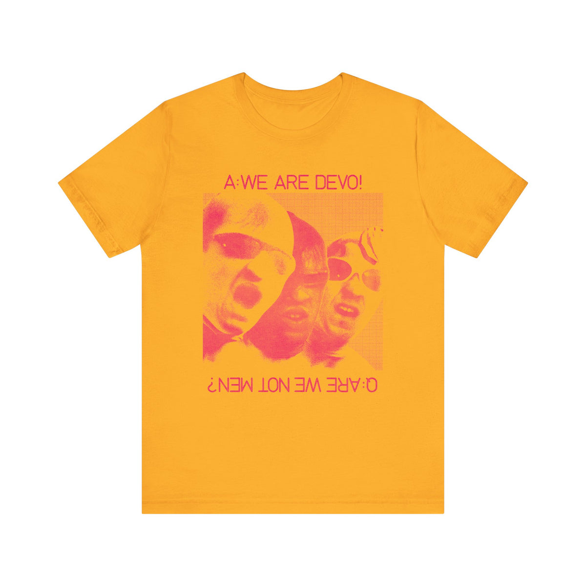 We Are Devo tee | Vintage Band Photo Graphic T-Shirt