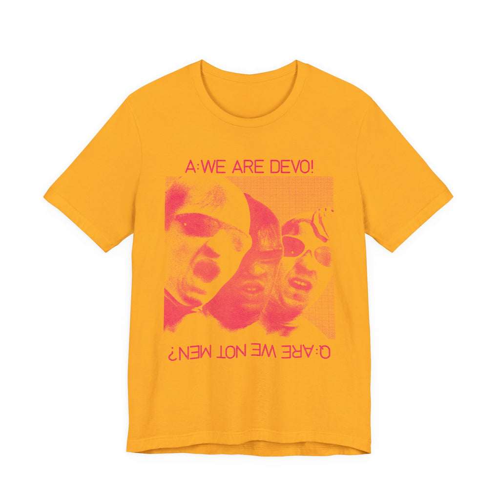 We Are Devo tee | Vintage Band Photo Graphic T-Shirt