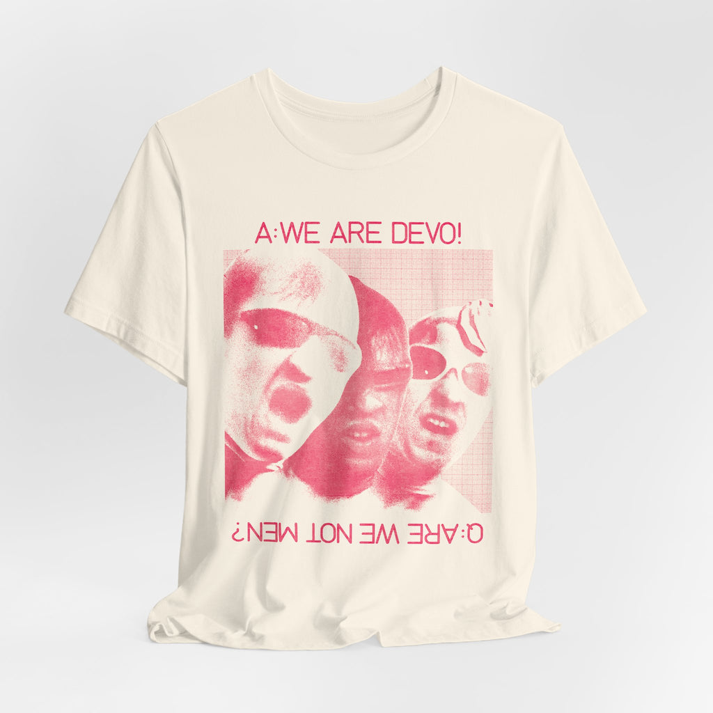 We Are Devo tee | Vintage Band Photo Graphic T-Shirt