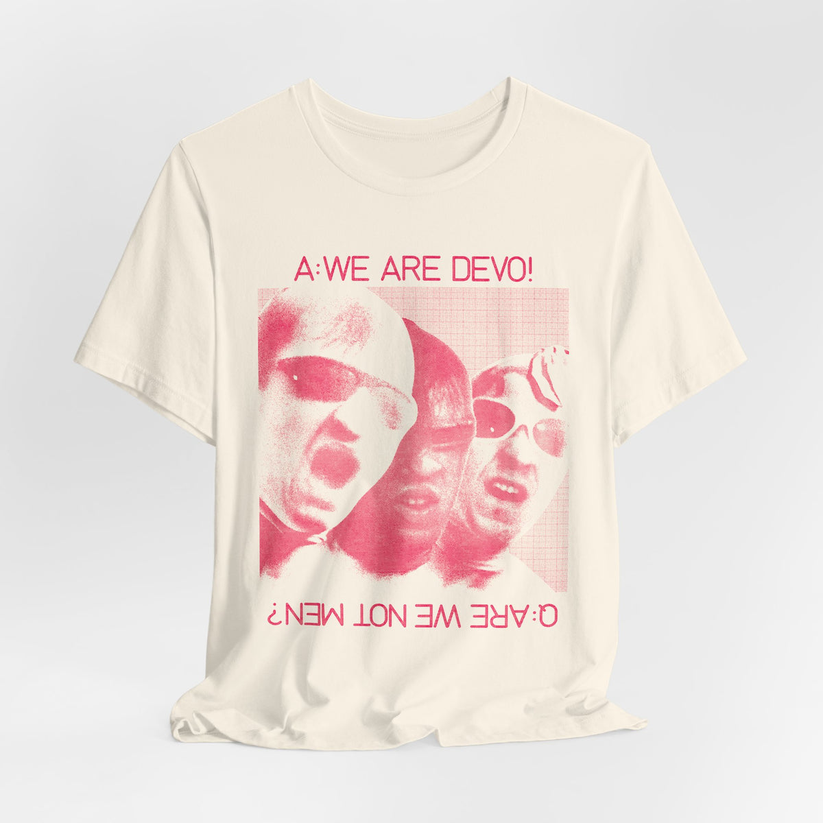 We Are Devo tee | Vintage Band Photo Graphic T-Shirt
