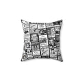 Punk Rock Band Show Throw Pillow: Vintage Music Lover Gift