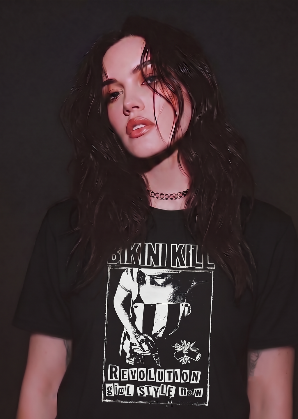 Bikini Kill DIY Riot Grrrl Tee | Punk Rock Feminist Shirt