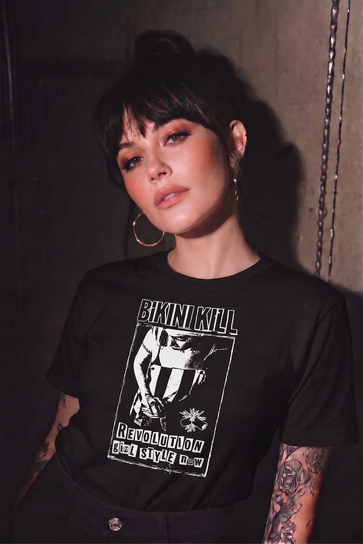 Bikini Kill DIY Riot Grrrl Tee | Punk Rock Feminist Shirt