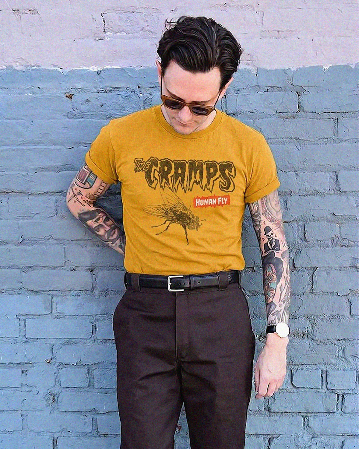 The Cramps Human Fly T-Shirt | Retro Punk Band Graphic Tee
