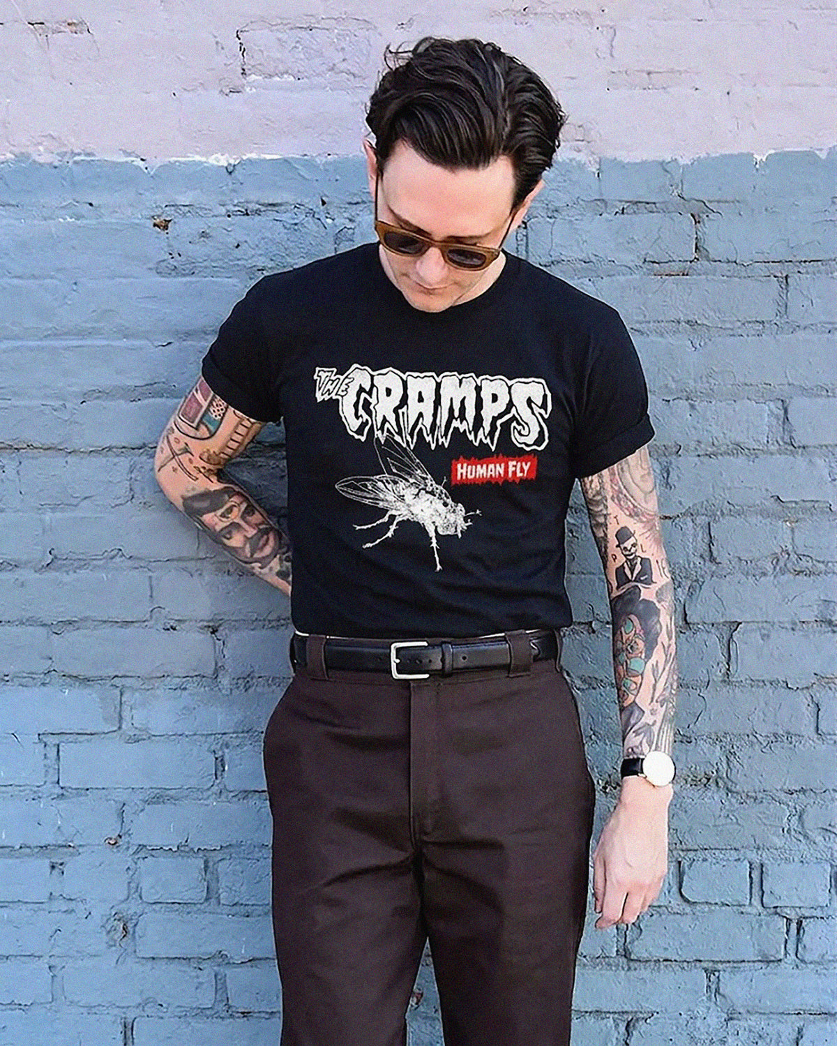 The Cramps Human Fly T-Shirt | Retro Punk Band Graphic Tee