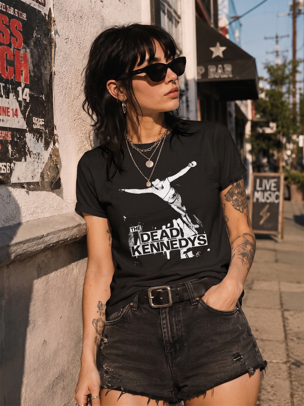 Dead Kennedys Jello Biafra 80s Punk Tee