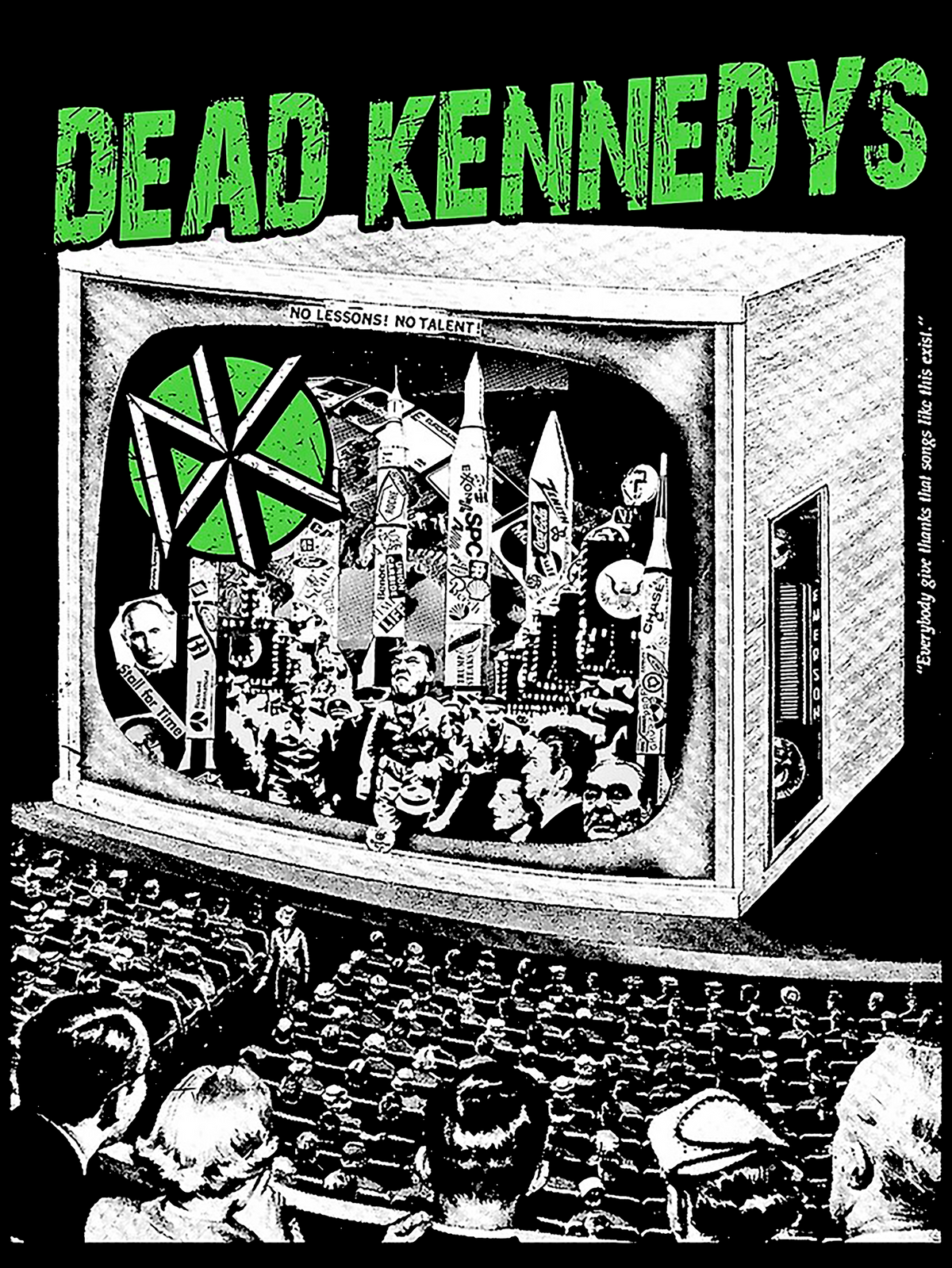 Dead Kennedys | Punk on TV | Band Graphic T-Shirt
