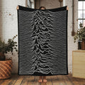 Unknown Pleasures Joy Division Velveteen Plush Blanket