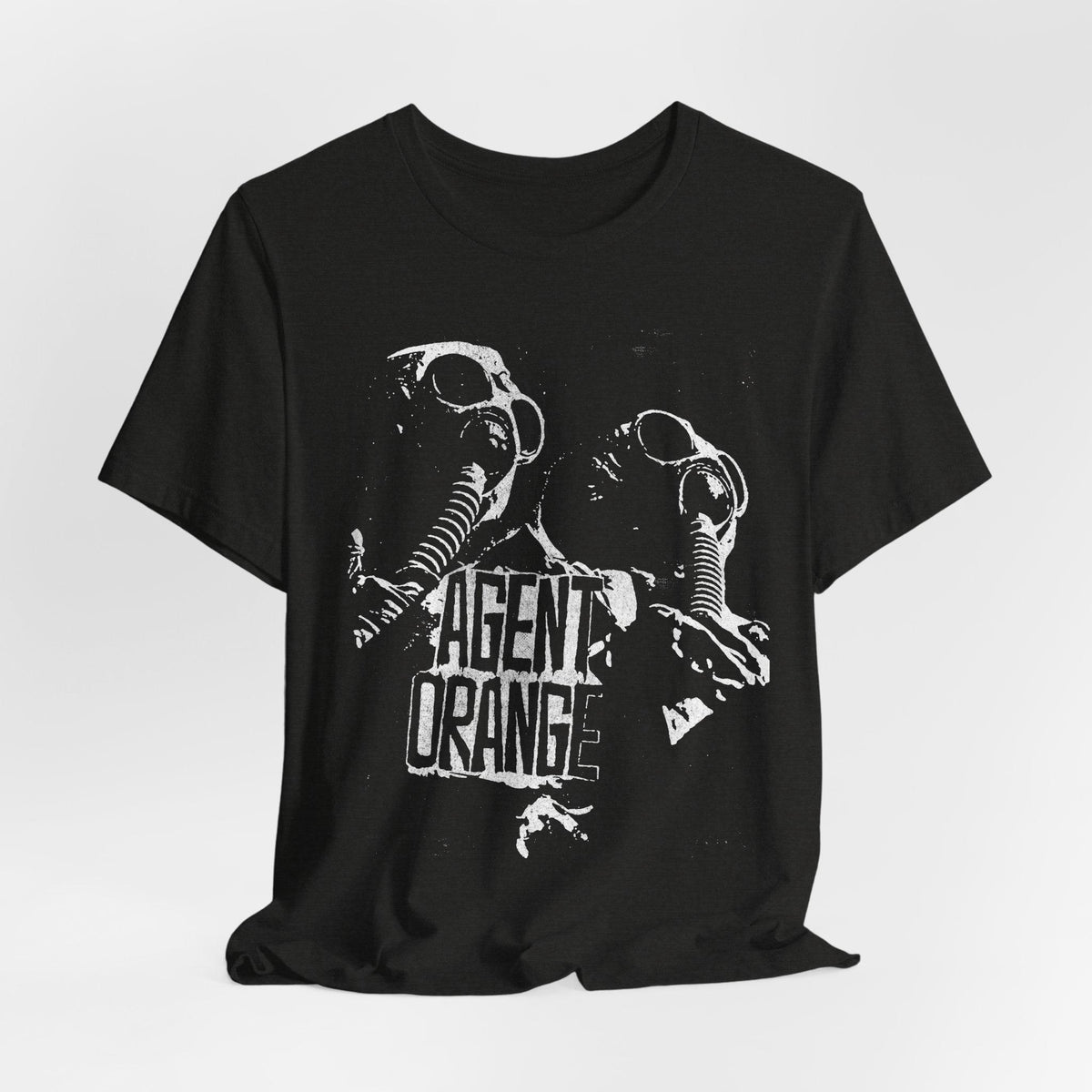 Agent Orange Punk Tee: DIY Graphic soft cotton shirt