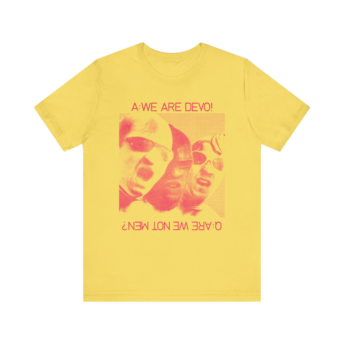 We Are Devo tee | Vintage Band Photo Graphic T-Shirt