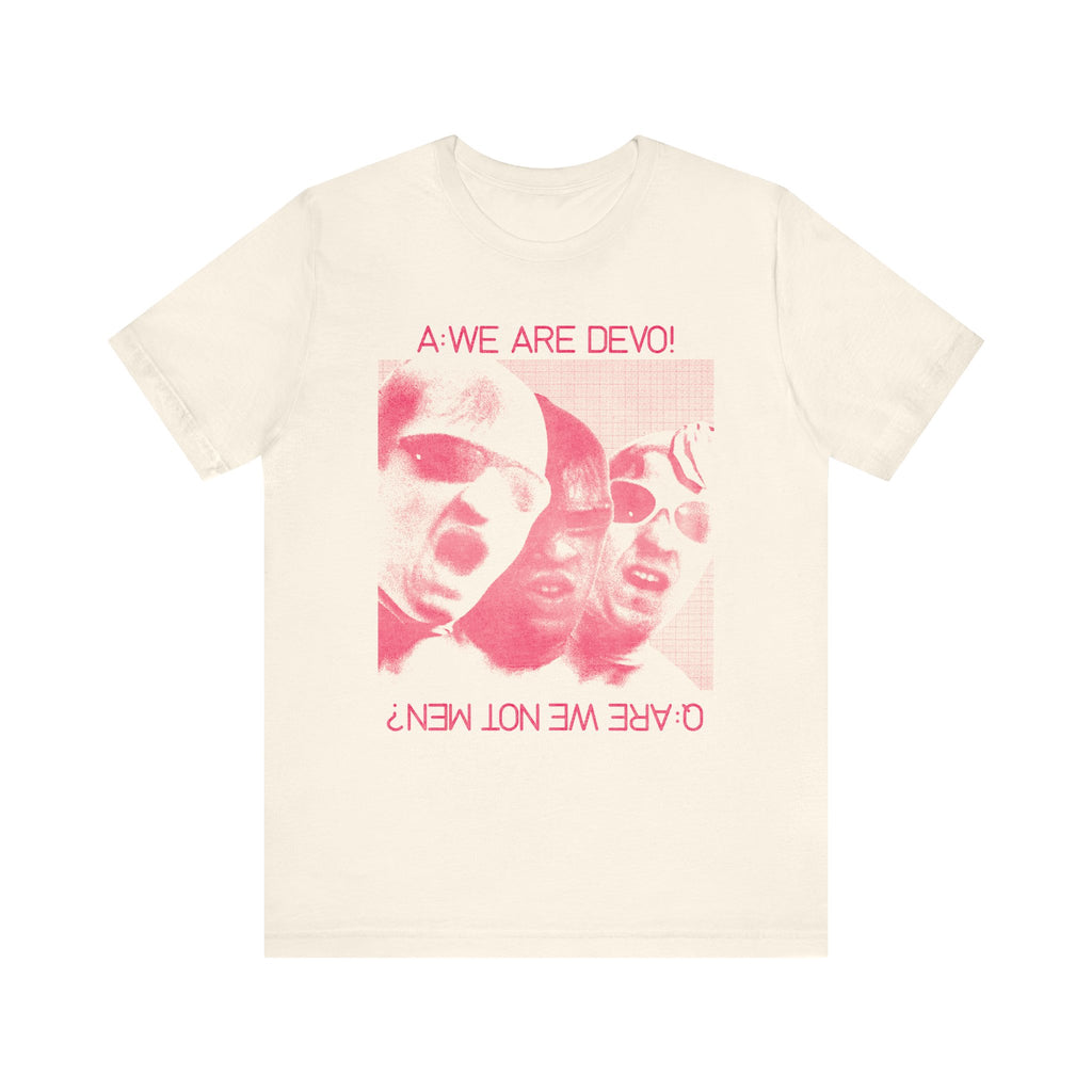 We Are Devo tee | Vintage Band Photo Graphic T-Shirt