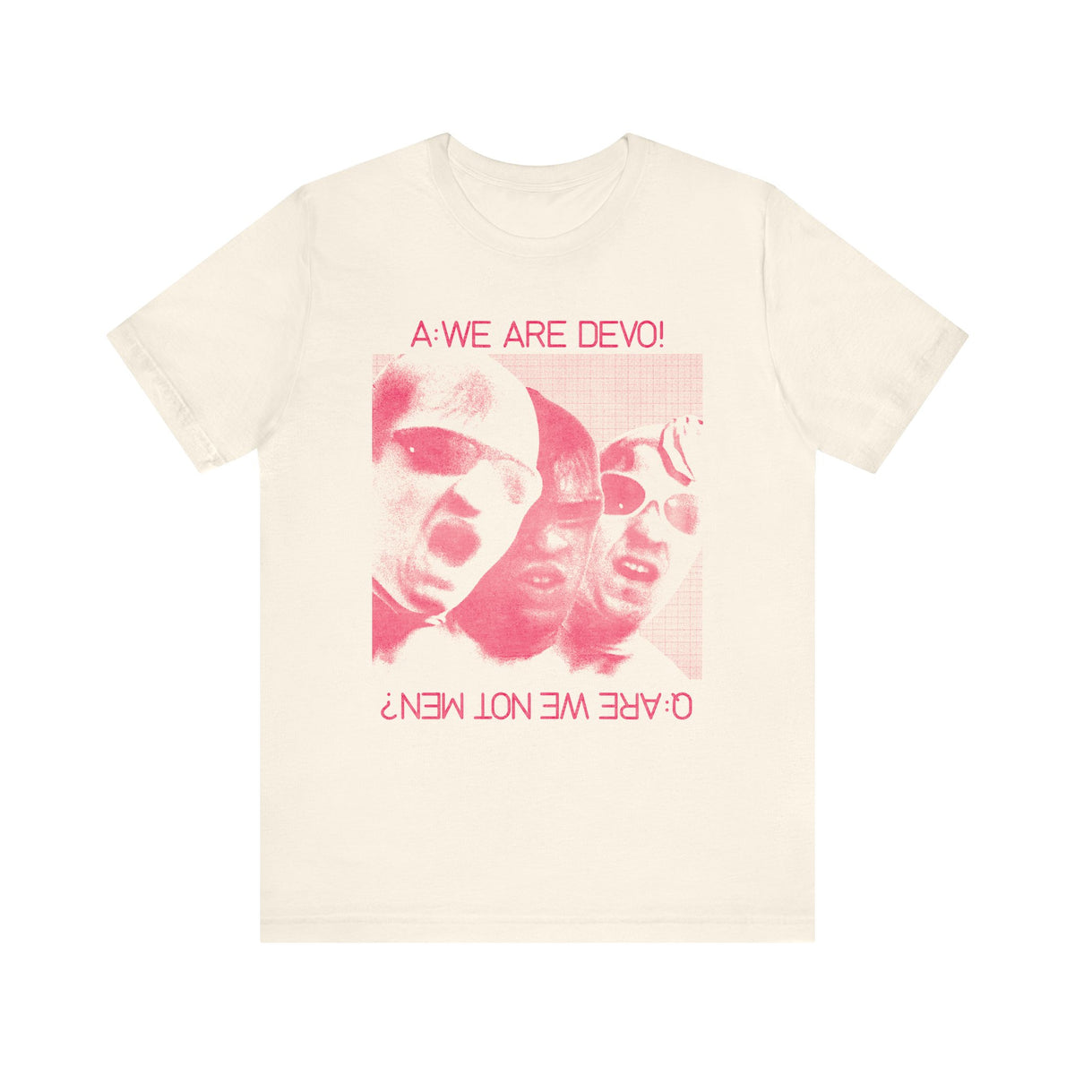 We Are Devo tee | Vintage Band Photo Graphic T-Shirt