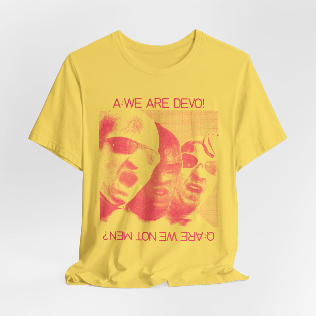We Are Devo tee | Vintage Band Photo Graphic T-Shirt