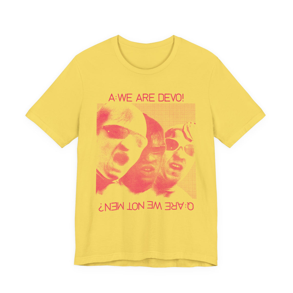 We Are Devo tee | Vintage Band Photo Graphic T-Shirt