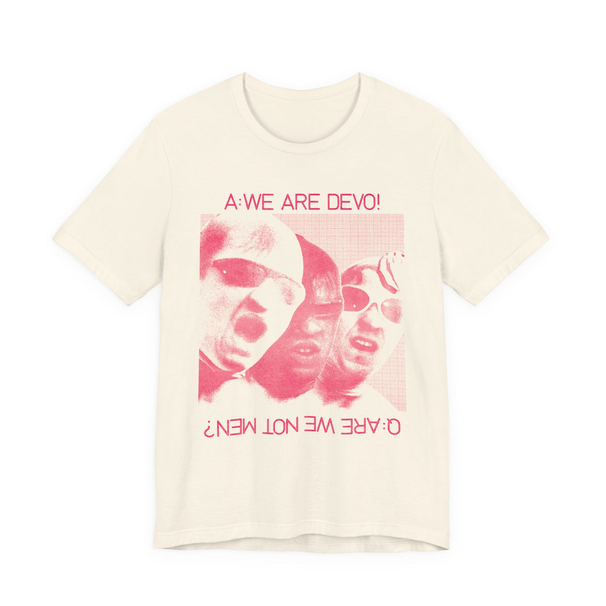We Are Devo tee | Vintage Band Photo Graphic T-Shirt