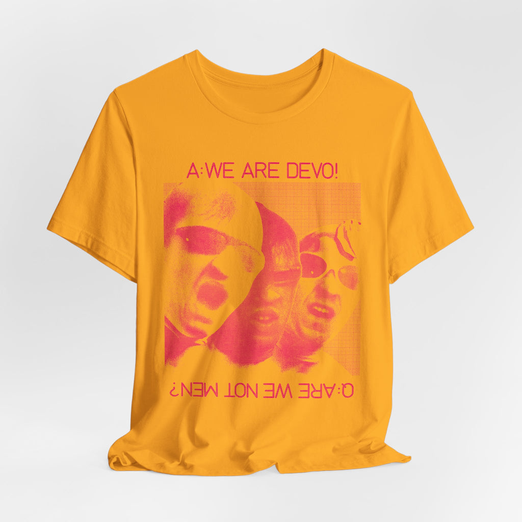 We Are Devo tee | Vintage Band Photo Graphic T-Shirt